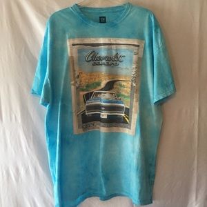 Men  blue t shirt   size  2x